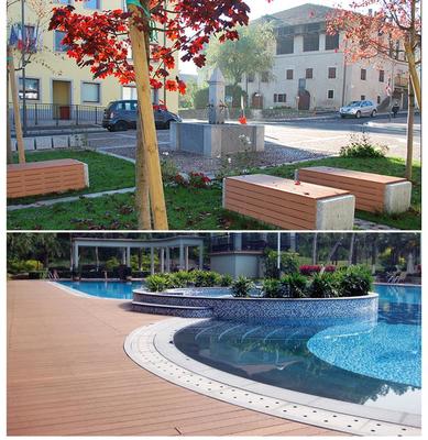 木塑地板在景觀工程中的應(yīng)用——以葉木閣140*25戶外塑木地板為例